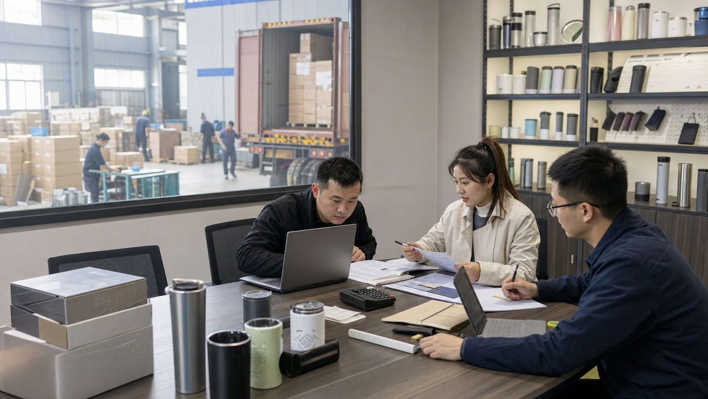 精简B2B外贸团队根据订单协调采购生产和装运